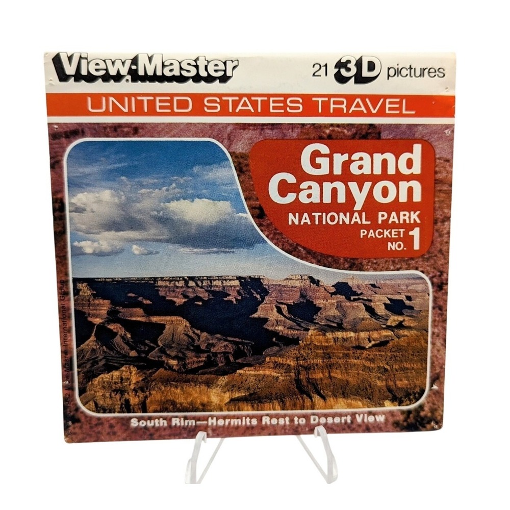 1982 View-Master Grand Canyon National Park Packet No. 1